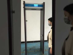 Big Screen Door Frame Metal Detector Fast Pass Temperature Test 12 Months Warranty