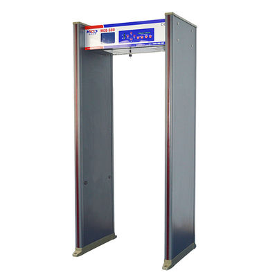 Indoor frame metal automatic body temperature detector metal detection door